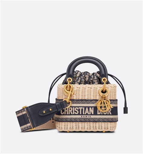 dior lady wicker|Dior lady wicker bag.